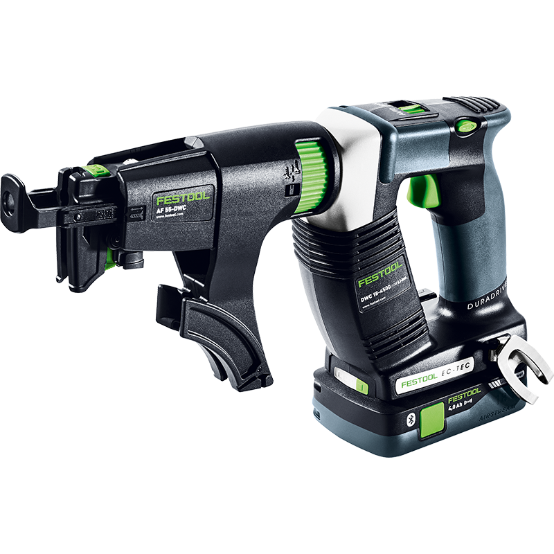 Nouvelle visseuse pour plaquistes sans fil DURADRIVE DWC 18 Festool - Zone  Outillage